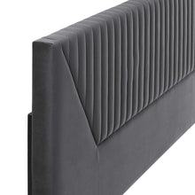 Load image into Gallery viewer, Patience Channel Tufted Performance Velvet Twin Headboard by Modway
