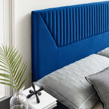Load image into Gallery viewer, Patience Channel Tufted Performance Velvet Twin Headboard by Modway
