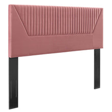 Load image into Gallery viewer, Patience Channel Tufted Performance Velvet Full/Queen Headboard by Modway
