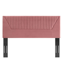 Load image into Gallery viewer, Patience Channel Tufted Performance Velvet Full/Queen Headboard by Modway