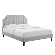Load image into Gallery viewer, Sienna Performance Velvet Queen Platform Bed by Modway