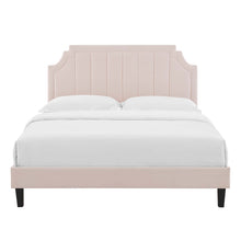 Load image into Gallery viewer, Sienna Performance Velvet Queen Platform Bed by Modway