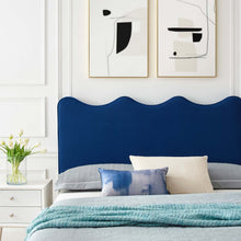 Load image into Gallery viewer, Current Performance Velvet Twin Platform Bed in Na