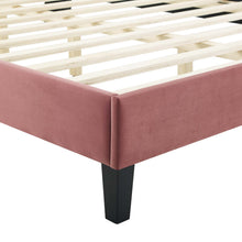 Load image into Gallery viewer, Current Performance Velvet Twin Platform Bed by Modway