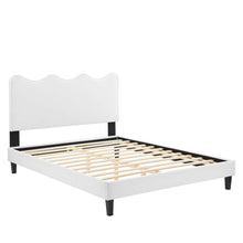 Load image into Gallery viewer, Current Performance Velvet Twin Platform Bed by Modway