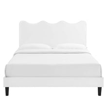 Load image into Gallery viewer, Current Performance Velvet Twin Platform Bed by Modway