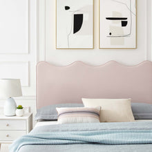 Load image into Gallery viewer, Current Performance Velvet Queen Platform Bed by Modway