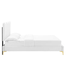 Load image into Gallery viewer, Current Performance Velvet Queen Platform Bed by Modway