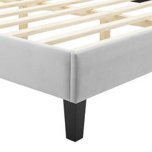 Load image into Gallery viewer, Current Performance Velvet Queen Platform Bed by Modway