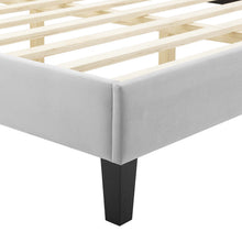 Load image into Gallery viewer, Current Performance Velvet King Platform Bed by Modway