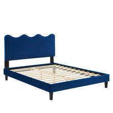 Load image into Gallery viewer, Current Performance Velvet King Platform Bed by Modway