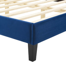 Load image into Gallery viewer, Current Performance Velvet King Platform Bed by Modway