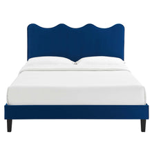 Load image into Gallery viewer, Current Performance Velvet King Platform Bed by Modway
