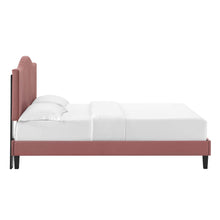 Load image into Gallery viewer, Juniper Channel Tufted Performance Velvet King Platform Bed by Modway