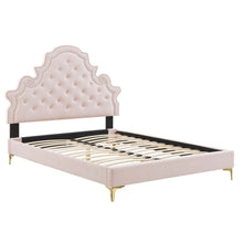 Load image into Gallery viewer, Gwyneth Tufted Performance Velvet Queen Platform Bed by Modway