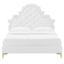 Load image into Gallery viewer, Gwyneth Tufted Performance Velvet Twin Platform Bed by Modway