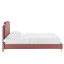 Load image into Gallery viewer, Liva Performance Velvet Twin Bed by Modway