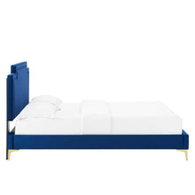 Load image into Gallery viewer, Liva Performance Velvet Twin Bed by Modway