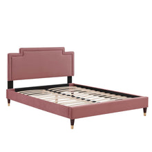 Load image into Gallery viewer, Liva Performance Velvet Twin Bed by Modway
