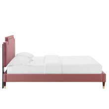Load image into Gallery viewer, Liva Performance Velvet Twin Bed by Modway