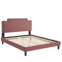 Load image into Gallery viewer, Liva Performance Velvet Twin Bed by Modway