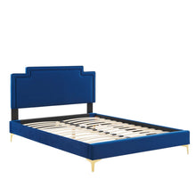 Load image into Gallery viewer, Liva Performance Velvet Queen Bed by Modway