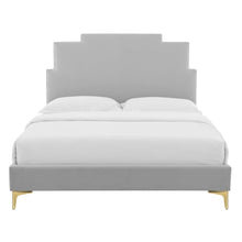 Load image into Gallery viewer, Lindsey Performance Velvet Twin Platform Bed by Modway