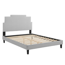 Load image into Gallery viewer, Lindsey Performance Velvet Twin Platform Bed