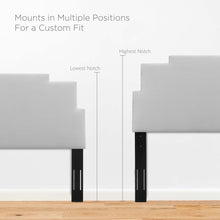 Load image into Gallery viewer, Lindsey Performance Velvet Twin Platform Bed