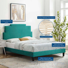 Load image into Gallery viewer, Lindsey Performance Velvet Twin Platform Bed by Modway