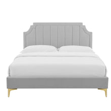 Load image into Gallery viewer, Sienna Performance Velvet Twin Platform Bed by Modway