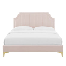 Load image into Gallery viewer, Sienna Performance Velvet Full Platform Bed by Modway