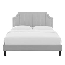 Load image into Gallery viewer, Sienna Performance Velvet Full Platform Bed by Modway