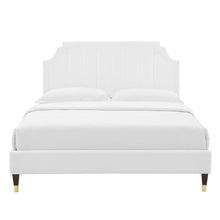 Load image into Gallery viewer, Sienna Performance Velvet King Platform Bed by Modway
