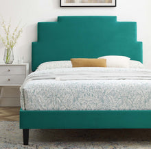 Load image into Gallery viewer, Lindsey Performance Velvet Full Platform Bed by Modway
