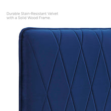 Load image into Gallery viewer, Phillipa Performance Velvet King Platform Bed by Modway