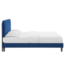 Load image into Gallery viewer, Phillipa Performance Velvet King Platform Bed by Modway