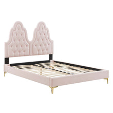 Load image into Gallery viewer, Alexandria Tufted Performance Velvet Twin Platform Bed by Modway