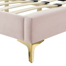 Load image into Gallery viewer, Alexandria Tufted Performance Velvet Twin Platform Bed by Modway
