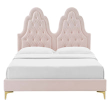 Load image into Gallery viewer, Alexandria Tufted Performance Velvet Twin Platform Bed by Modway