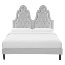 Load image into Gallery viewer, Alexandria Tufted Performance Velvet Twin Platform Bed by Modway