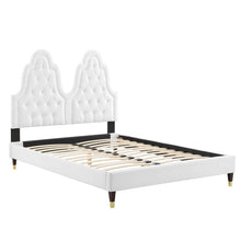 Load image into Gallery viewer, Alexandria Tufted Performance Velvet King Platform Bed by Modway