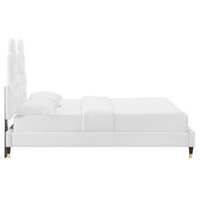 Load image into Gallery viewer, Alexandria Tufted Performance Velvet King Platform Bed by Modway