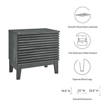 Load image into Gallery viewer, Render Two-Drawer Nightstand by Modway