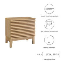 Load image into Gallery viewer, Render Two-Drawer Nightstand by Modway
