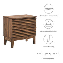 Load image into Gallery viewer, Render Two-Drawer Nightstand by Modway