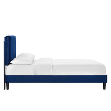 Load image into Gallery viewer, Zahra Channel Tufted Performance Velvet Full Platform Bed by Modway