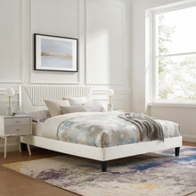 Load image into Gallery viewer, Yasmine Channel Tufted Performance Velvet Full Platform Bed by Modway
