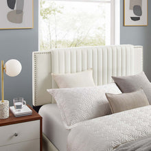 Load image into Gallery viewer, Zahra Channel Tufted Performance Velvet King Platform Bed by Modway