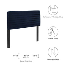 Load image into Gallery viewer, Tranquil Channel Tufted King/California King Headboard  by Modway